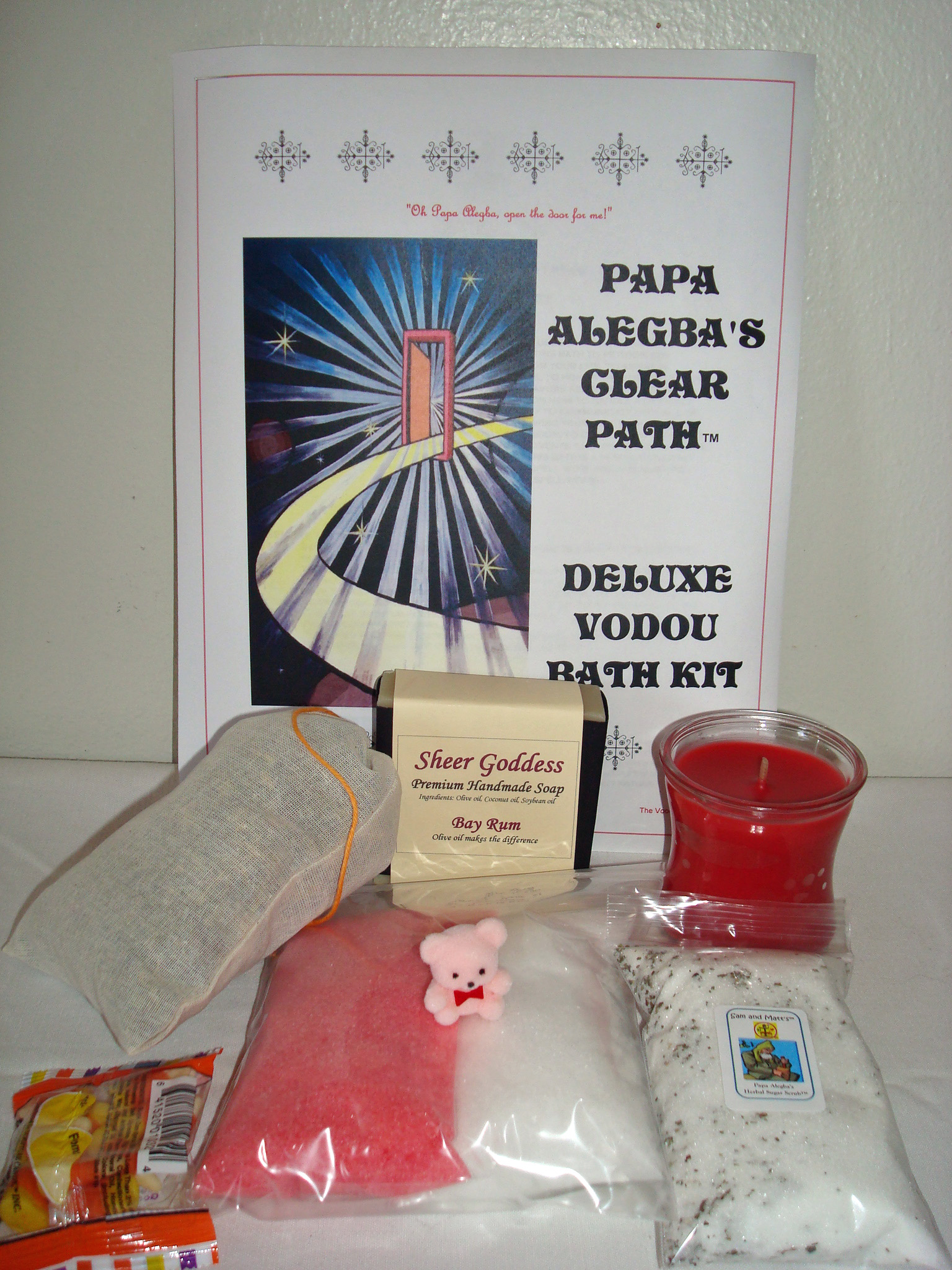 traditional Vodou bath for Papa Legba