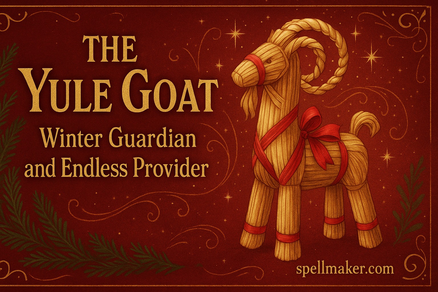 The Yule Goat: a Hidden Connection to Sobo