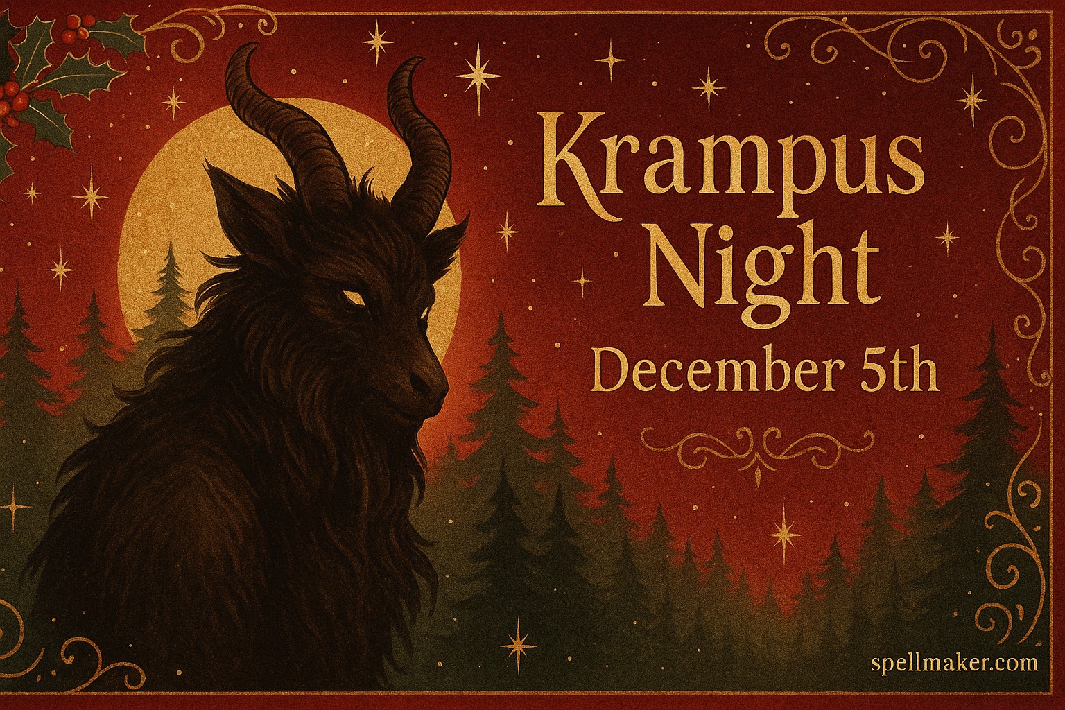 Krampusnacht – December 5th!