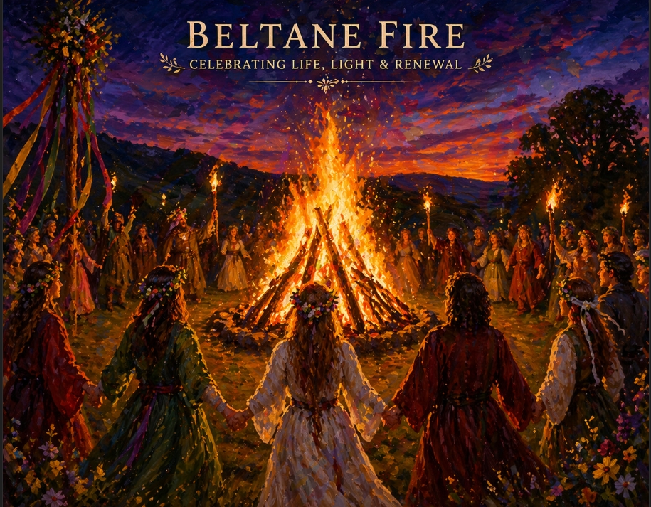 The Beltane Fire!