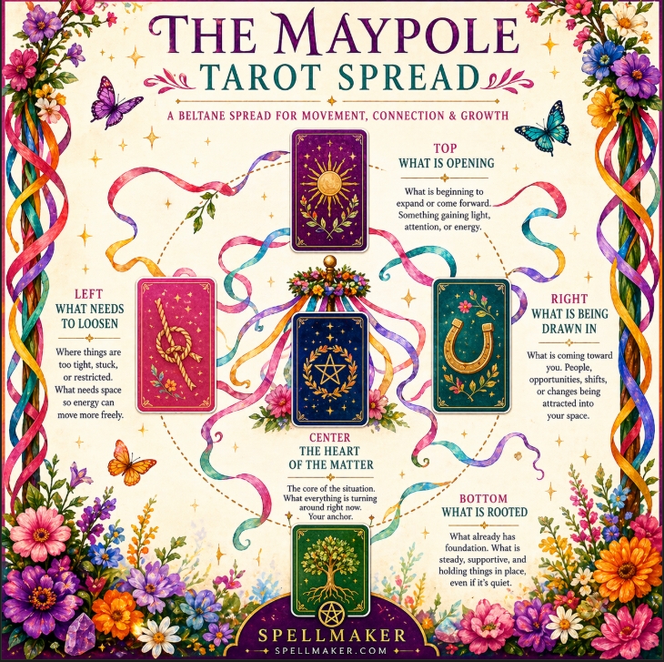 The Maypole Tarot Spread (Beltane)