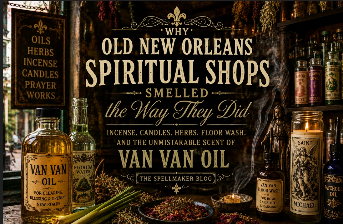 Why New Orleans Spiritual Shops Smelled so GOOD!