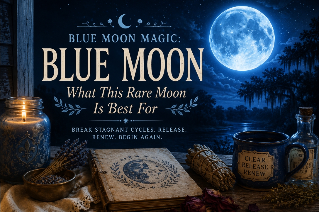 Blue Moon Magic: What This Rare Moon Is Best For.