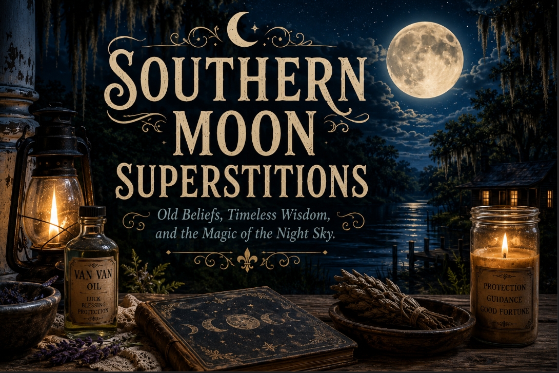 Southern Superstitions about the Moon.
