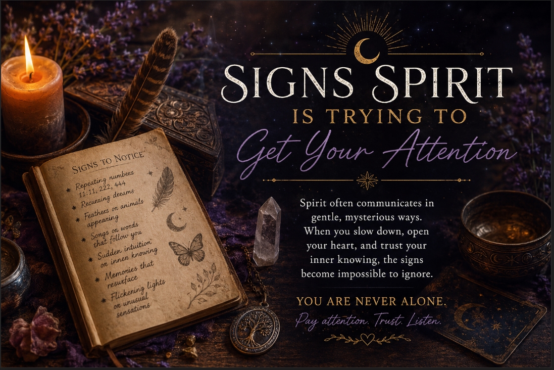 Signs Spirit Is Trying to Get Your Attention