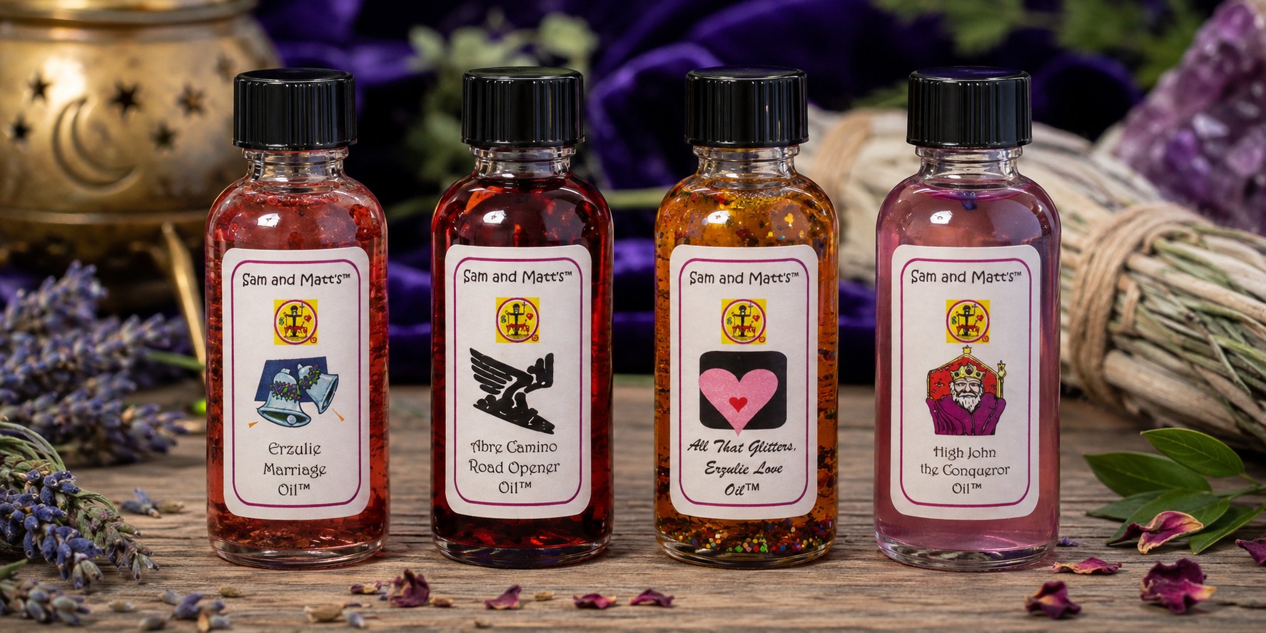 Spellmaker Large Bottles of Divine Oils